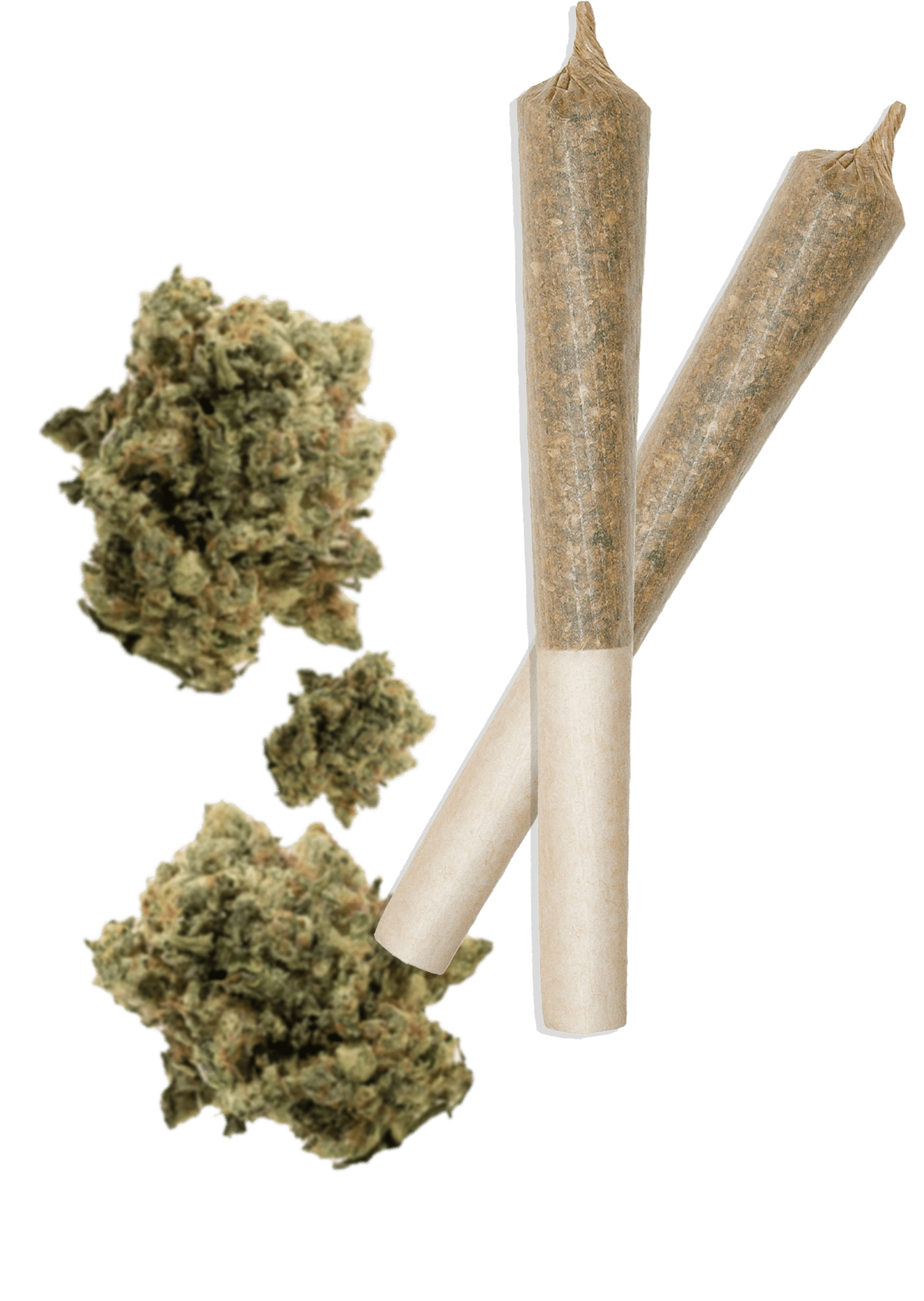 HD Pre-Roll & Flower Picture of a Pre-Roll & Flower
